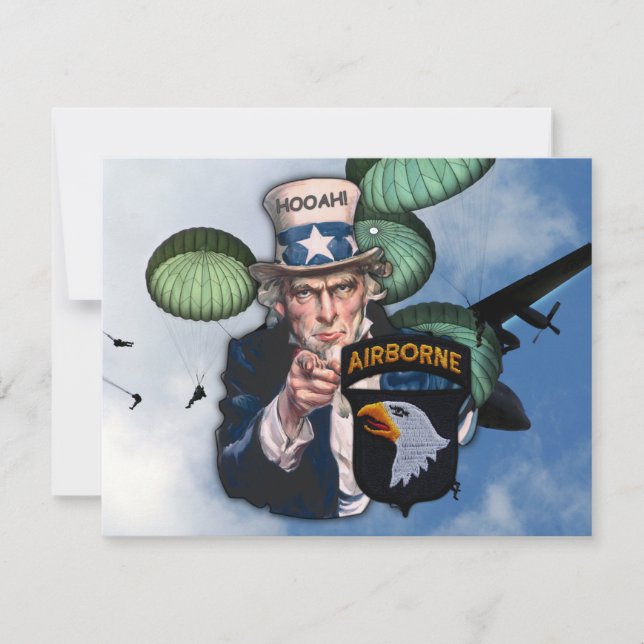 陸軍第101空挺師団ナムパッチ (正面)