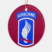 陸軍第173旅団戦闘チーム セラミックオーナメント (左)