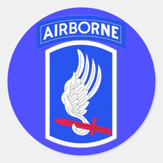 陸軍第173旅団戦闘チーム ラウンドシール (正面)