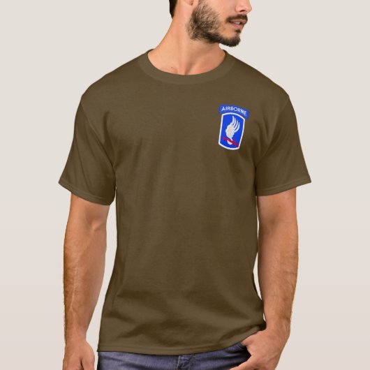 陸軍第173旅団戦闘チーム Tシャツ (正面)