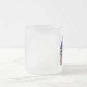 陸軍第3次特殊部隊の戦艦退役軍人杯 フロストグラスマグカップ (中央)