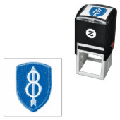 陸軍第8歩兵師団パスファインダーパッチ セルフインキングスタンプ (インサイチュ)