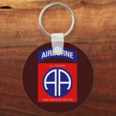 陸軍第82空挺師団 キーホルダー (正面)