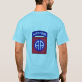 陸軍第82空挺師団LRPS退役軍人ベット Tシャツ (裏面)