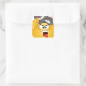 陸軍絵文字 スクエアシール (バッグ)