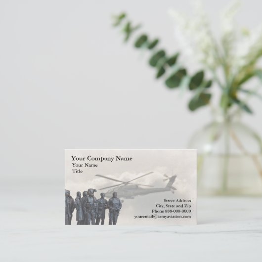 陸軍航空名刺 名刺 (スタンド正面)