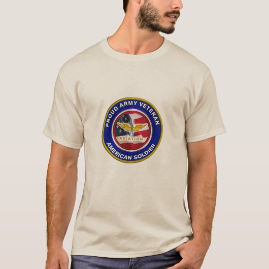 陸軍航空隊の退役軍人の方へ Tシャツ (正面)