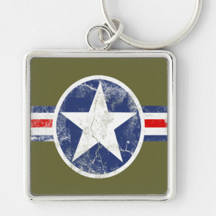 陸軍航空隊ヴィンテージ キーホルダー