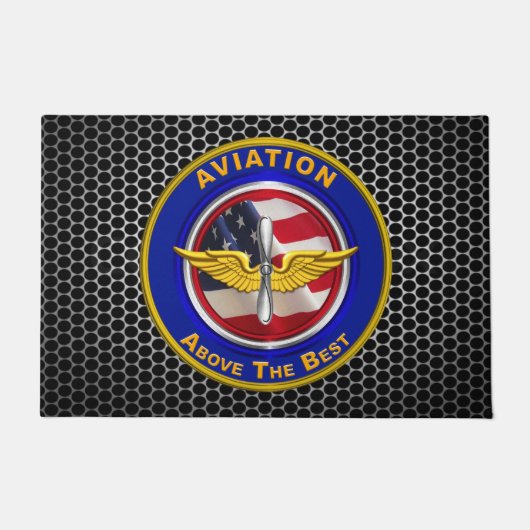 陸軍航空隊退役軍人 ドアマット (正面)