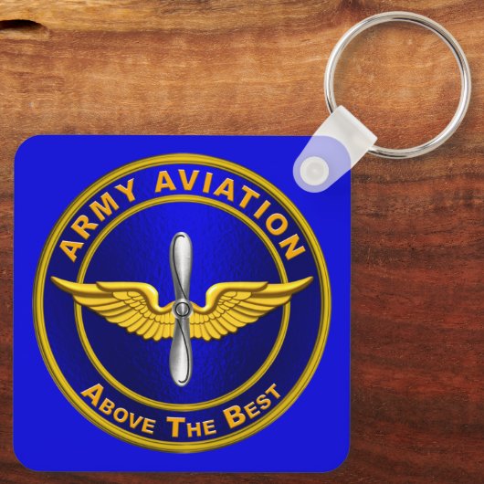 陸軍航空 キーホルダー (裏面)