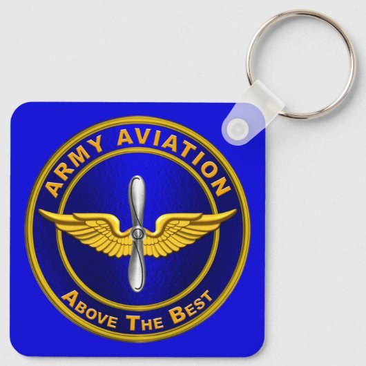 陸軍航空 キーホルダー (裏面)