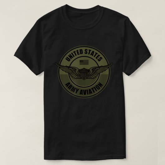 陸軍航空 – 陸軍航空翼 Tシャツ (デザイン正面)