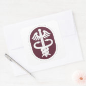 陸軍衛生部隊 スクエアシール (封筒)