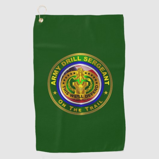 陸軍訓練軍曹 ゴルフタオル (正面)