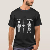 陸軍誇りを持った叔父Tシャツ私の叔父軍隊家族 Tシャツ (正面)