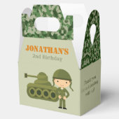 陸軍誕生日好意ボックスキッズボーイソルジャー迷彩柄 フェイバーボックス (オープン)