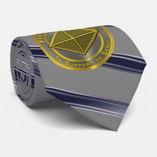 陸軍財務隊退役軍人 ネクタイ (ロール)