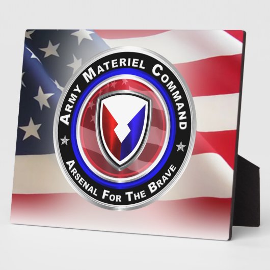 陸軍資材司令部 フォトプラーク (側面)