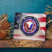 陸軍資材司令部 フォトプラーク (側面)