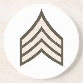 陸軍軍曹の地位 コースター (正面)
