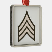 陸軍軍曹の地位 メタルオーナメント (右)