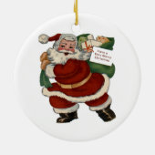 陸軍軍曹クリスマスオーナメント セラミックオーナメント (裏面)
