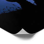 陸軍軍隊兵士シルエット ポスター (角)