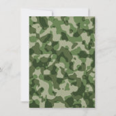 陸軍軍隊誕生日サンキューノートカード サンキューカード (裏面)