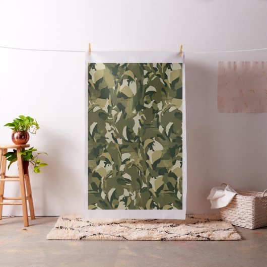 陸軍迷彩柄パターン ファブリック (インサイチュ)