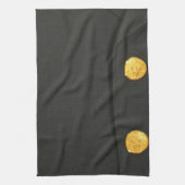 陸軍階級A制服のグリーのキッチンディッシュタオル キッチンタオル (縦)