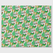 陸軍雪男 ラッピングペーパー (フラット)