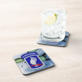 陸軍173rd ABN ABCTスカイ兵士の退役軍人 コースター (右側)