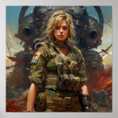 陸軍24 -インスパイアの軍隊愛好家のためのポスター ポスター (正面)