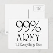 陸軍99% ポストカード (正面/裏面)