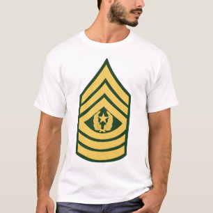 陸軍 – コマンド専攻のSgt E-9 (CSM) Tシャツ