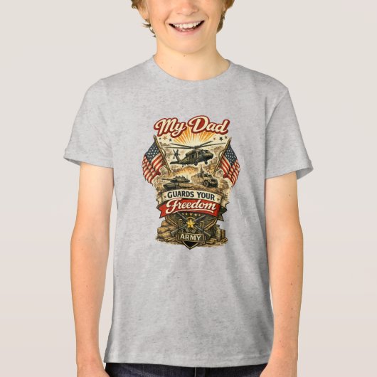 陸軍 トライブレンドTシャツ (正面)