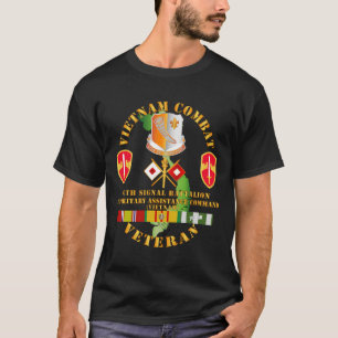 陸軍-ベトナム戦闘獣医、第69号Bn DUI - U Tシャツ