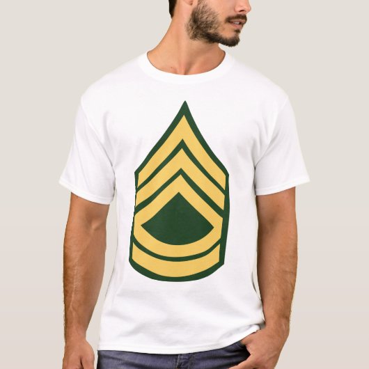 陸軍 – 一等軍曹E-7 (SFC) Tシャツ (正面)