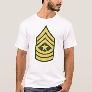陸軍 – 専攻の E-9軍曹(SGM) Tシャツ