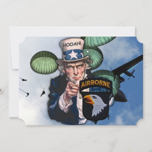 陸軍 第101空降師団 ベテランズ パッチ (正面)