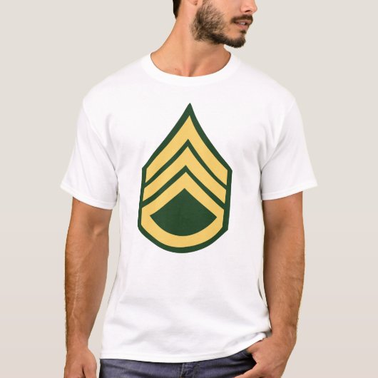 陸軍 – 軍曹E-6 (SSG) Tシャツ (正面)