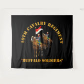 陸軍 – 騎兵第10連隊（騎馬隊） タペストリー (正面(横))