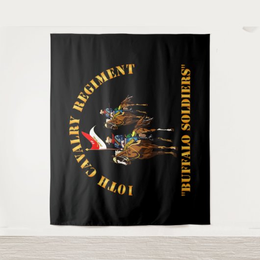 陸軍 – 騎兵第10連隊（騎馬隊） タペストリー (正面)