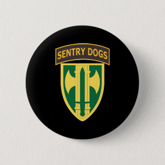 陸軍 – 18MP旅団 – Sentry Dogsタブwo Txt 缶バッジ
