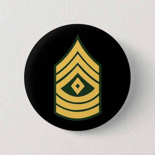 陸軍 – E-8一等軍曹(1SG) 缶バッジ (正面)