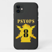 陸軍 – PSYOPS支部Insignia – 第8大隊 Case-Mate iPhoneケース (裏面)