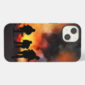 陸軍iPhoneケース iPhoneケース (裏面横)