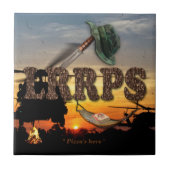 陸軍LRPS海軍空軍海兵隊 タイル (正面)