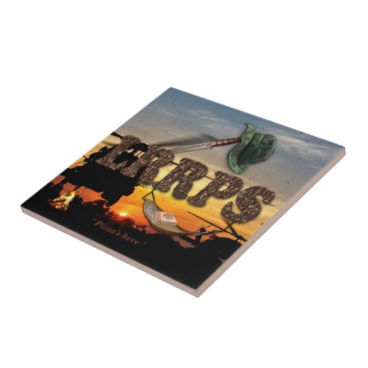 陸軍LRPS海軍空軍海兵隊 タイル (側面)