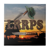 陸軍LRPS LRRP海軍空軍海兵隊 タイル (正面)